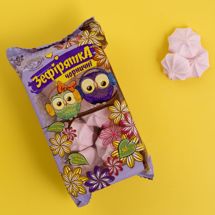 Zephyr “Blueberries` Zephyryatka ” ТМ Boguslavna