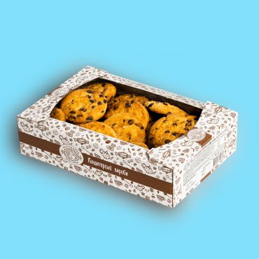 “Droplet” cookies with glaze pieces ТМ Boguslavna