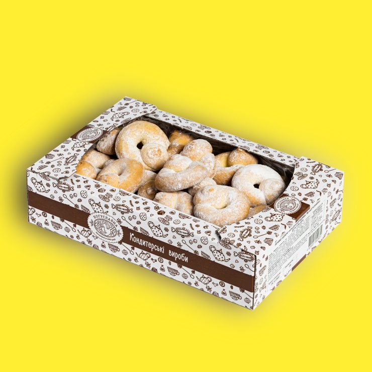 “Corn rings” cookies TM Boguslavna